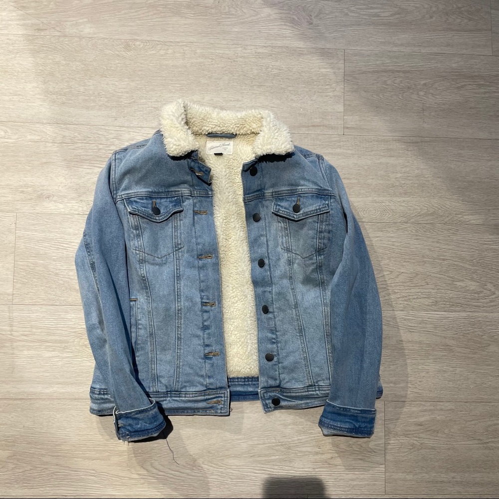 Sherpa Jean Jacket